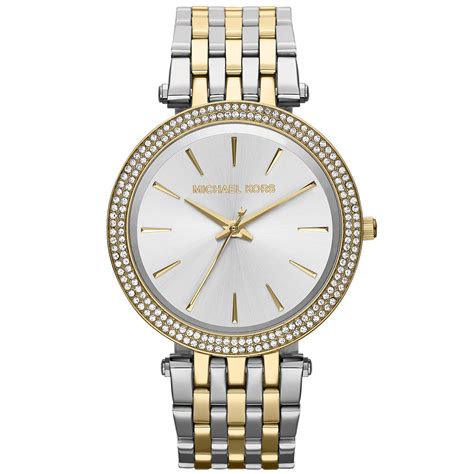 montre michael kors femme darci|michael kors silver tone.